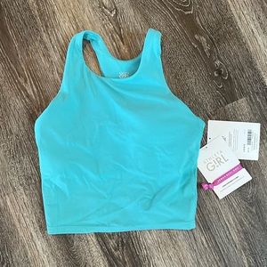 Athleta girl cropped tank/bra